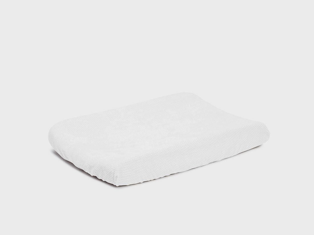 Wickelunterlagenbezug Mini Dots Pure White 50x70
